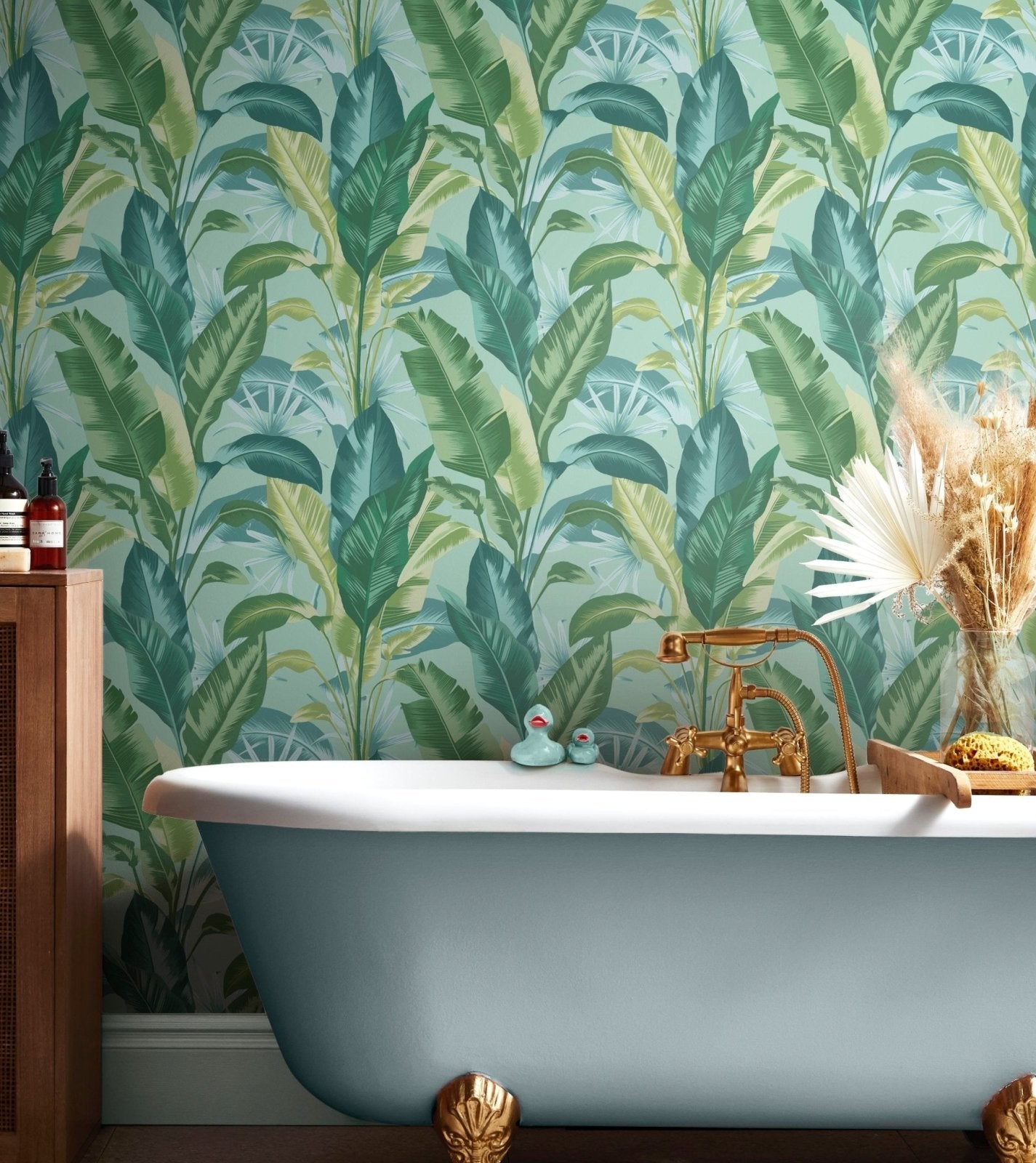 - Envy Leaf It Out Twilight Wallpaper - 118615 - Decor Warehouse