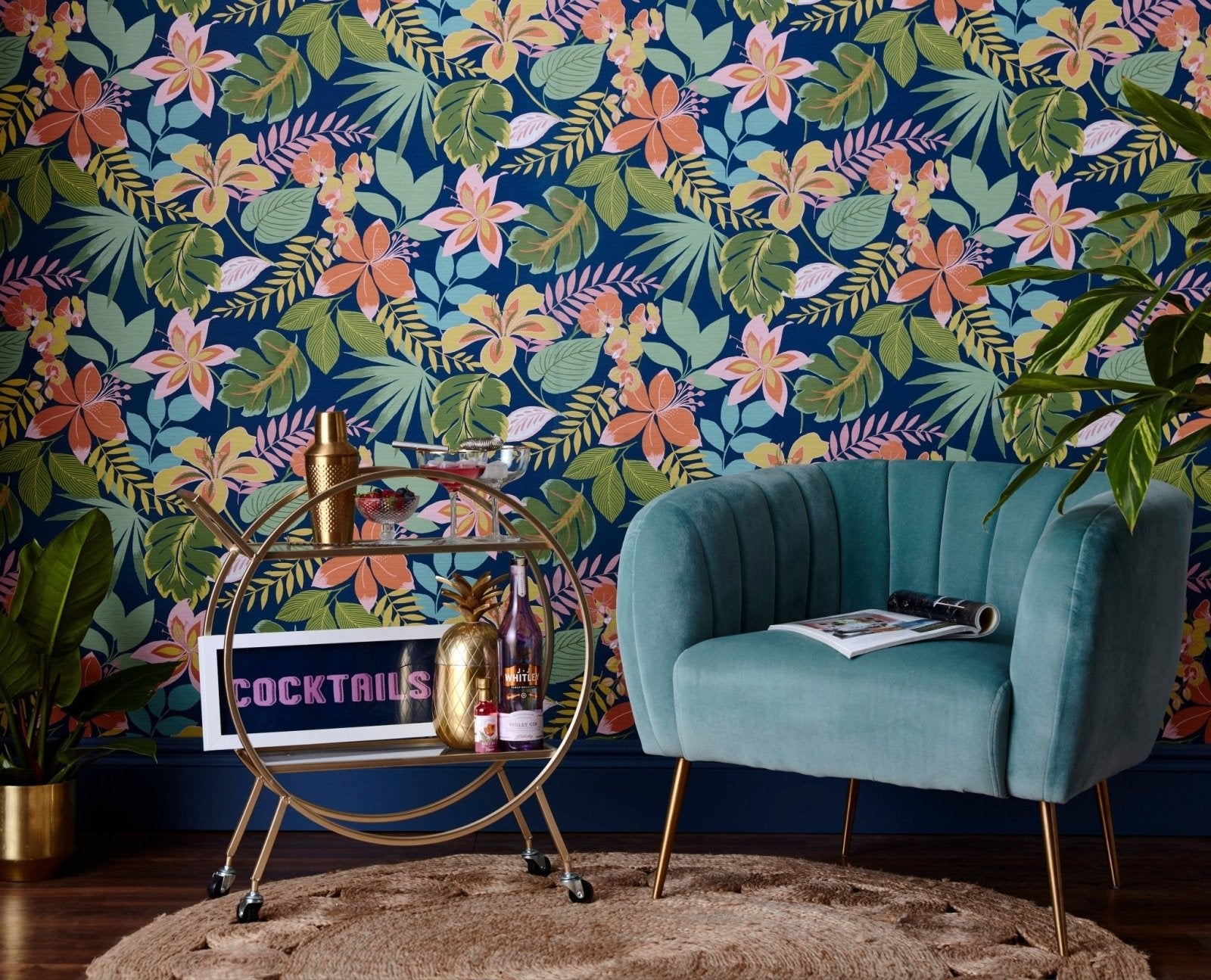 - Envy So Exotic Night Wallpaper - 118616 - Decor Warehouse