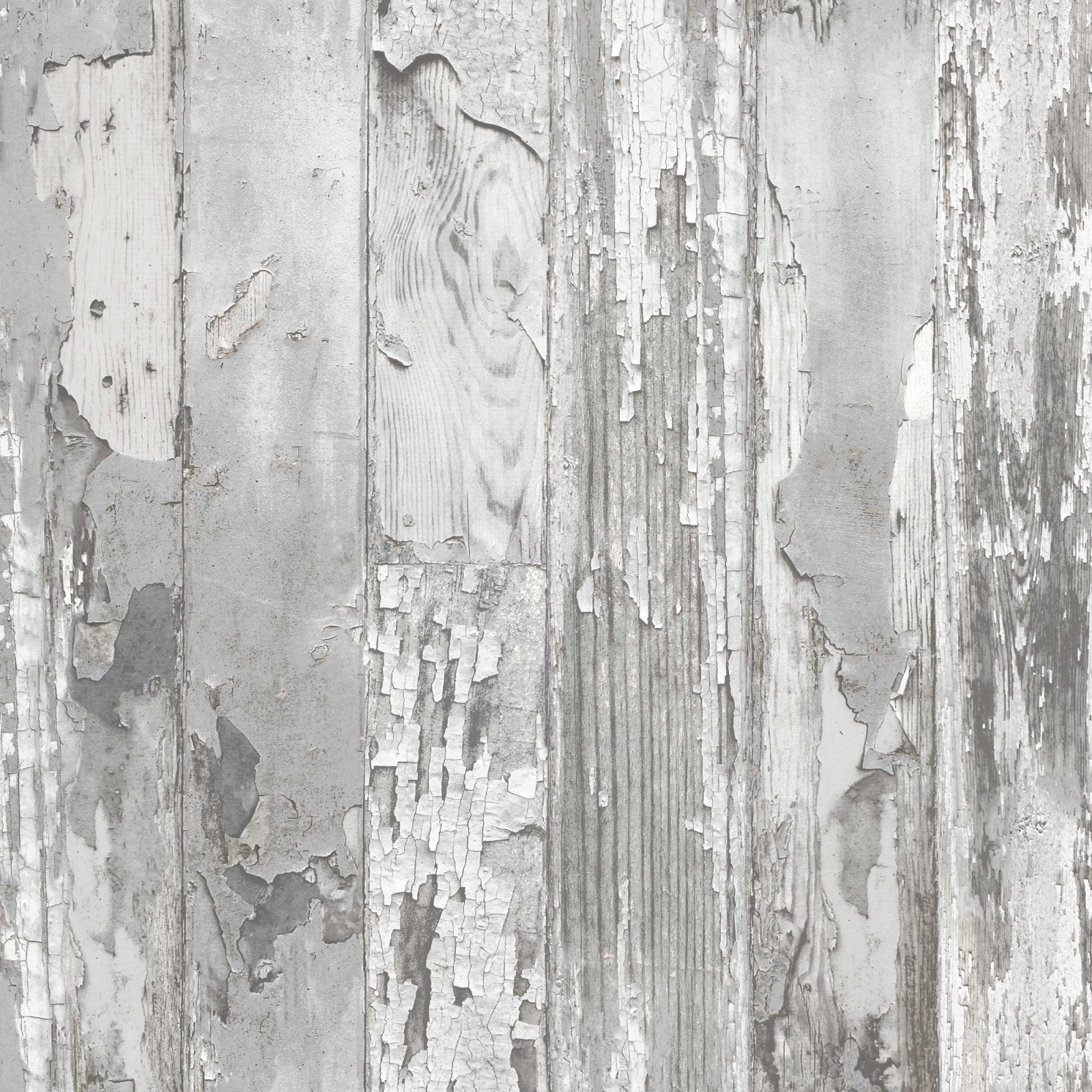 - Fresco Distressed Wood Grey Wallpaper - 113256 - Decor Warehouse