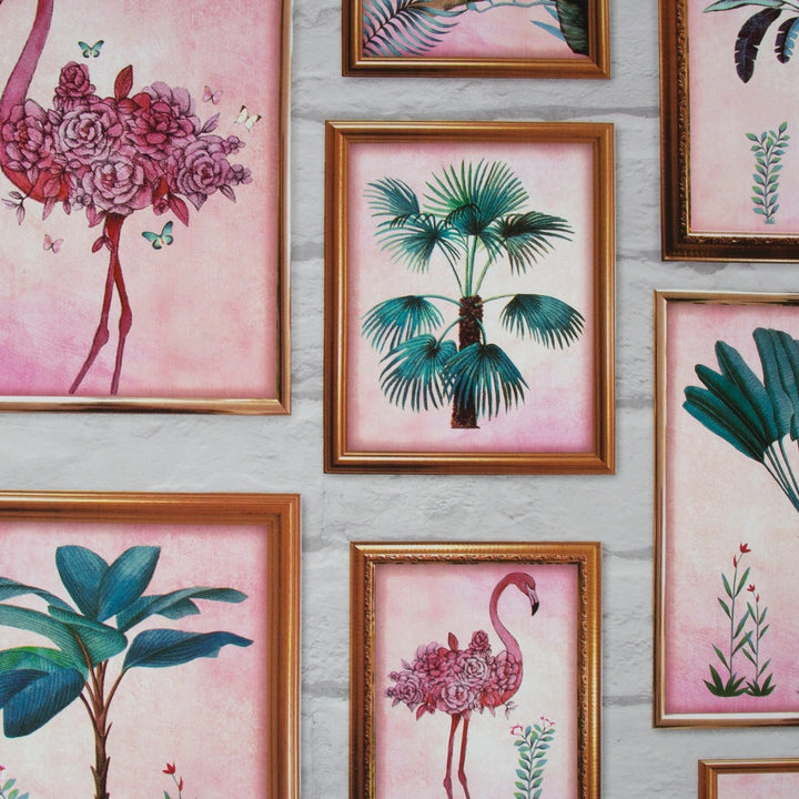 - Fresco Individual Tropical Frame Wallpaper - 106946 - Decor Warehouse