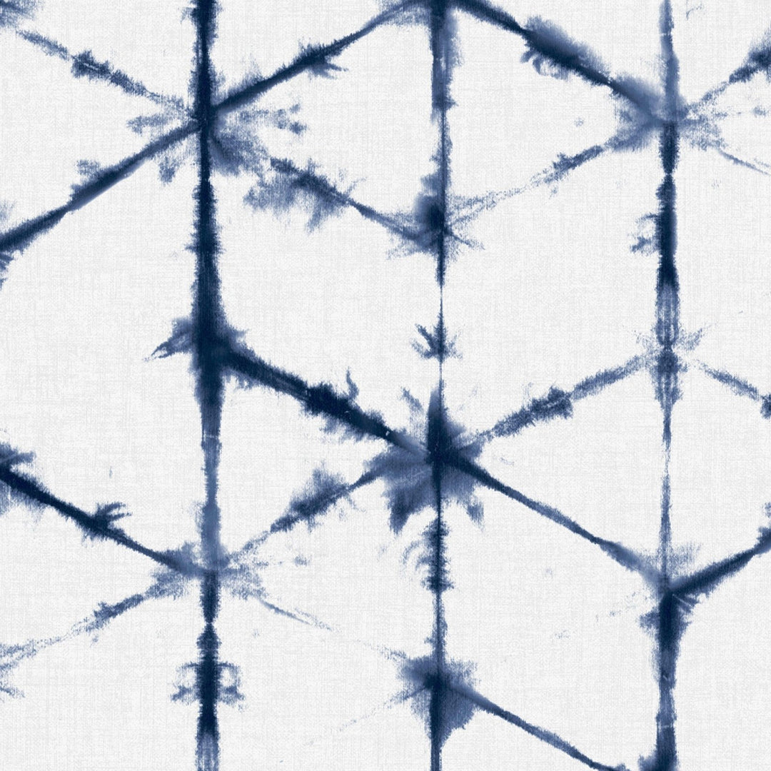 117720-Graham & Brown-Superfresco - Indigo Tie Dye White & Blue Wallpaper-Decor Warehouse