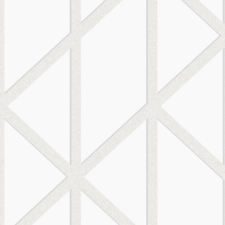 117848-Graham & Brown-Superfresco - Geo Panel White Wallpaper-Decor Warehouse