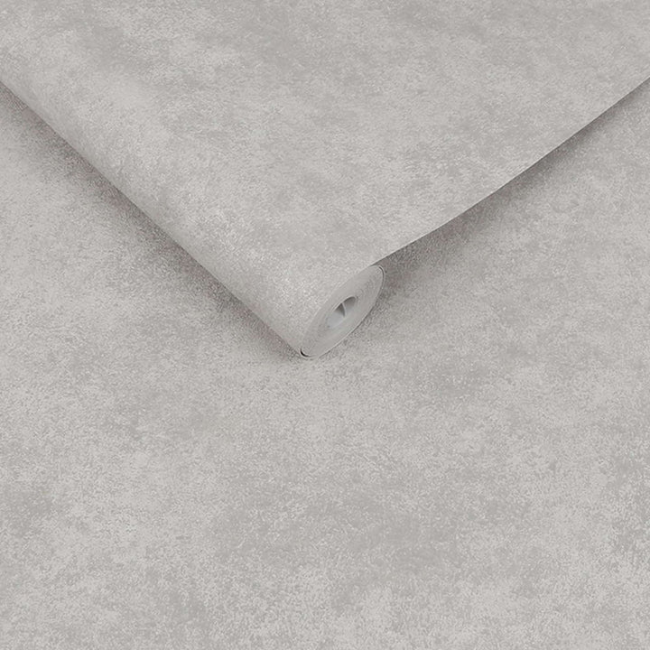 - Gilded Concrete Pearl Grey Textured Wallpaper - 115725 - Decor Warehouse