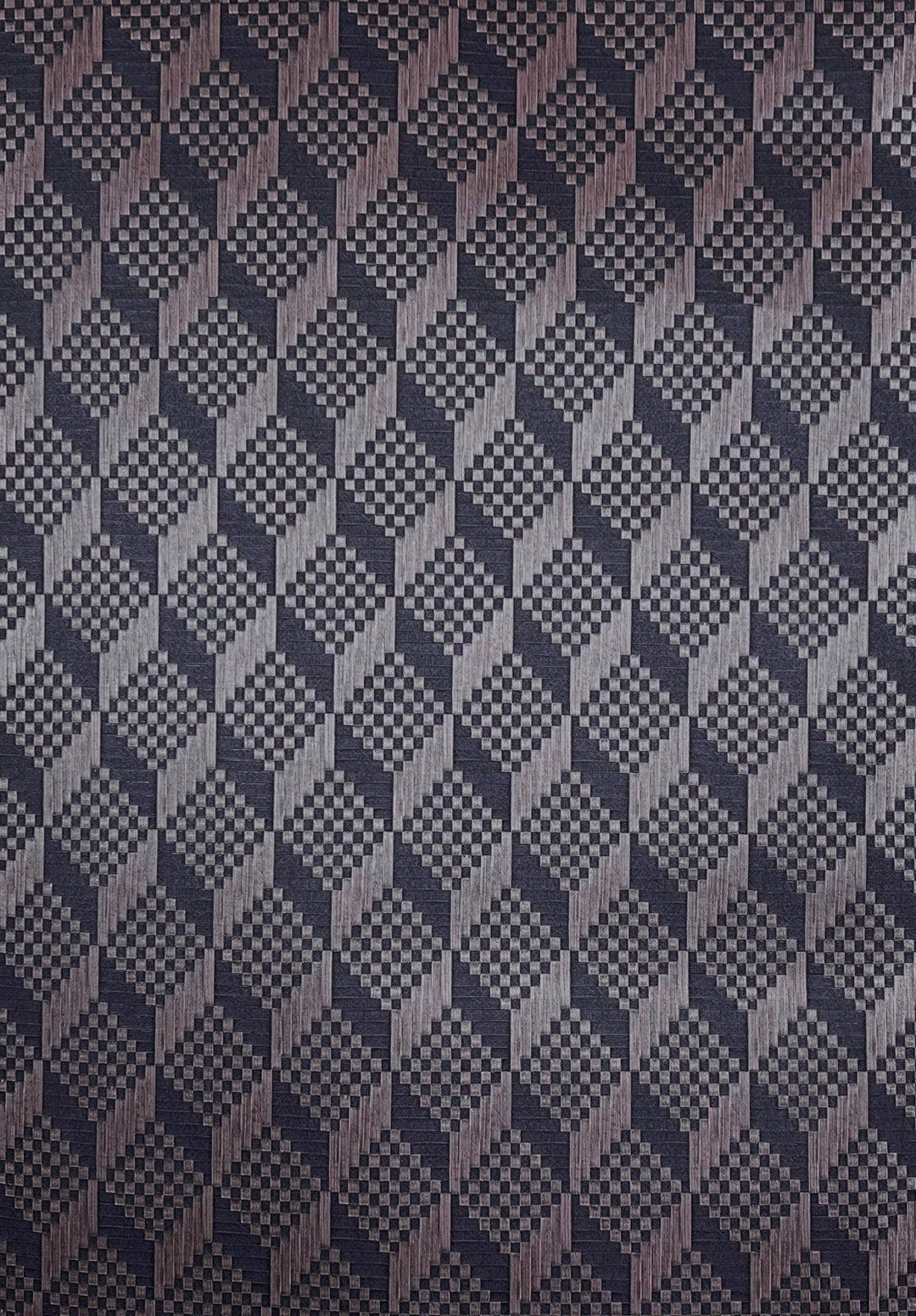 - Grace 3D Cube Stitch Effect Wallpaper - GR322307 - Decor Warehouse