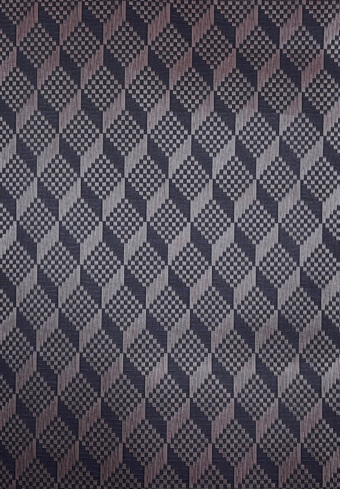 - Grace 3D Cube Stitch Effect Wallpaper - GR322307 - Decor Warehouse
