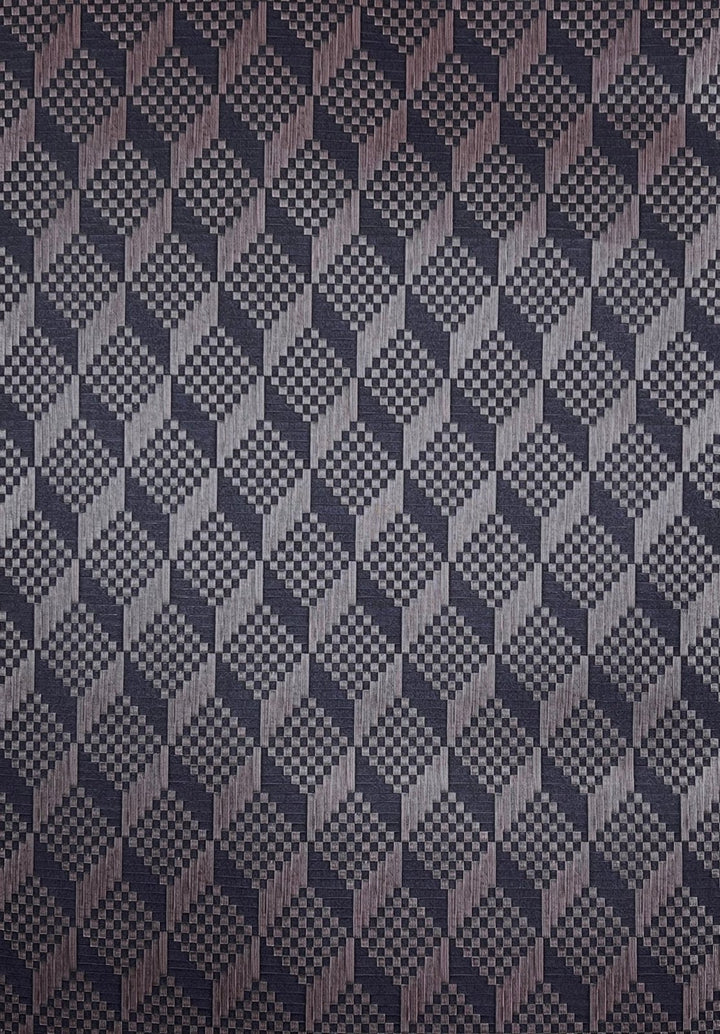 - Grace 3D Cube Stitch Effect Wallpaper - GR322307 - Decor Warehouse