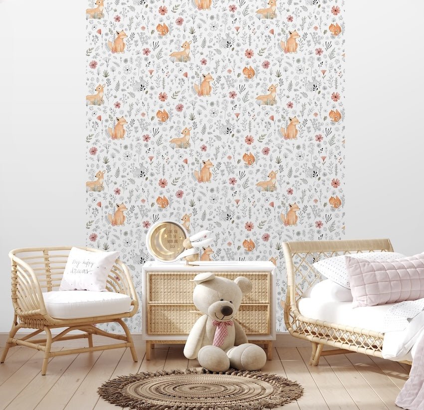 - Happy Coppice Wallpaper - M51805 - Decor Warehouse