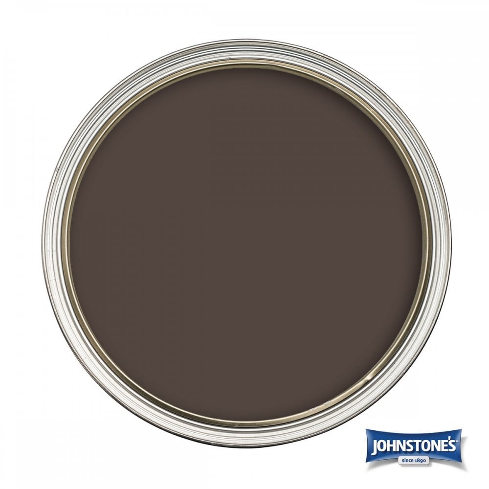 - Johnstone's Exterior Hardwearing Gloss Paint - Chocolate - 750ml - 11147350 - Decor Warehouse