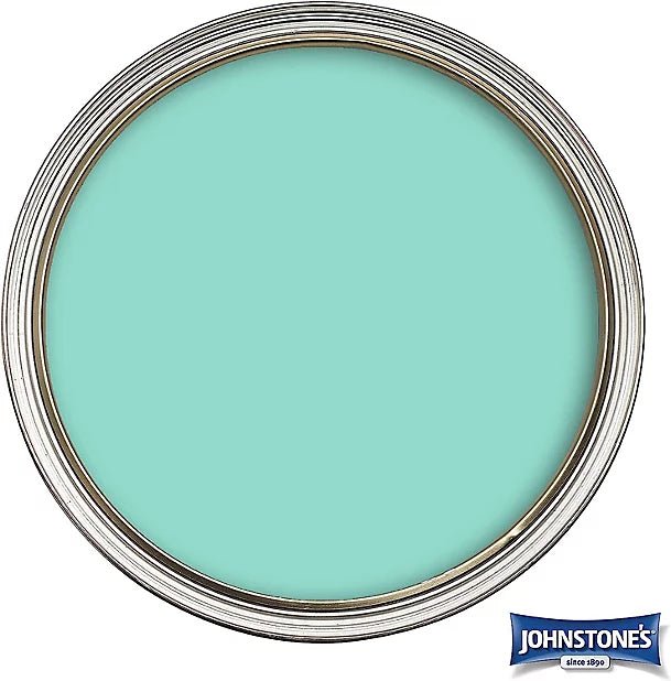 - Johnstone's Wall and Ceiling Soft Sheen Paint - Miami Mint - 2.5L - 10842060 - Decor Warehouse