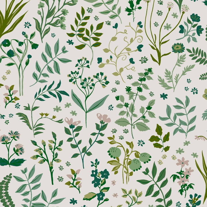 - Joules Holcombe Floral Creme Wallpaper - 120873 - Decor Warehouse