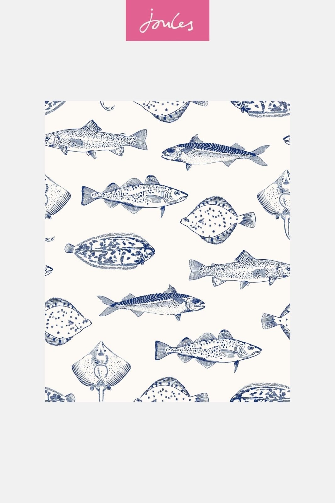 118554-Graham & Brown-Joules - Name the Plaice Coast Blue Wallpaper-Decor Warehouse