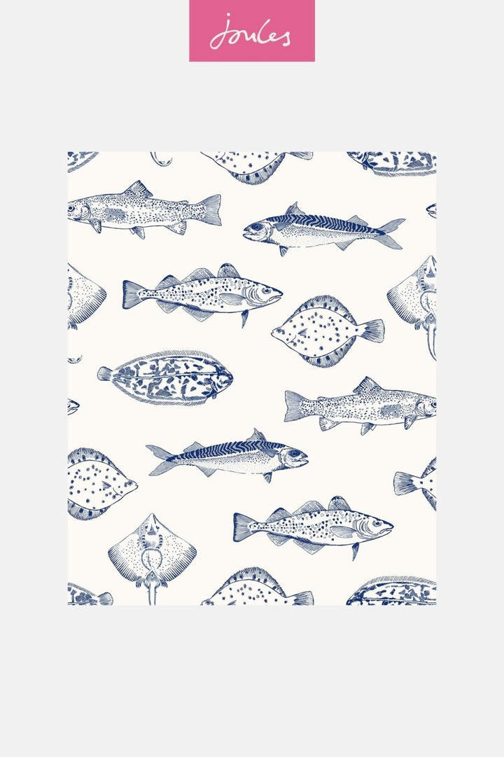 118554-Graham & Brown-Joules - Name the Plaice Coast Blue Wallpaper-Decor Warehouse