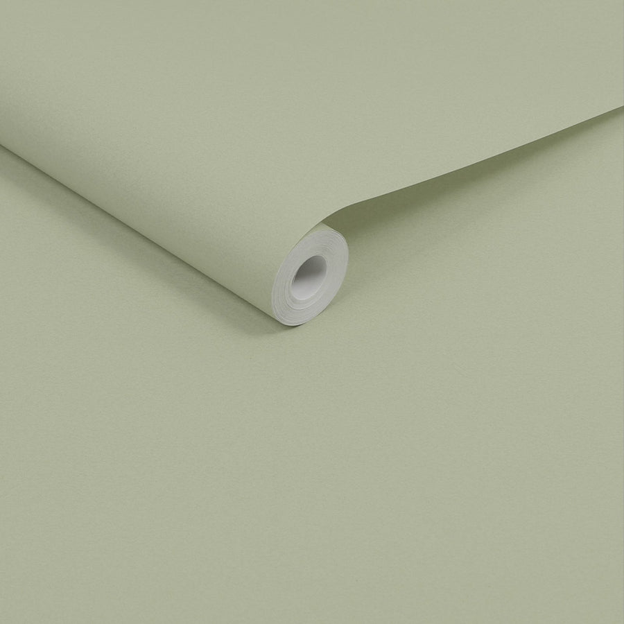 - Joules Plain Sage Wallpaper - 120885 - Decor Warehouse