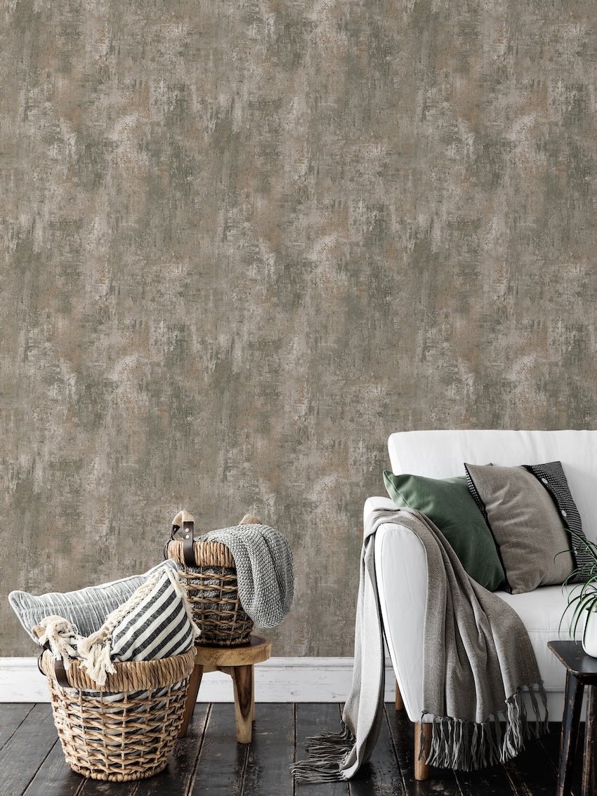 - Muriva Cove Patina Textured Wallpaper - 207504 - Decor Warehouse