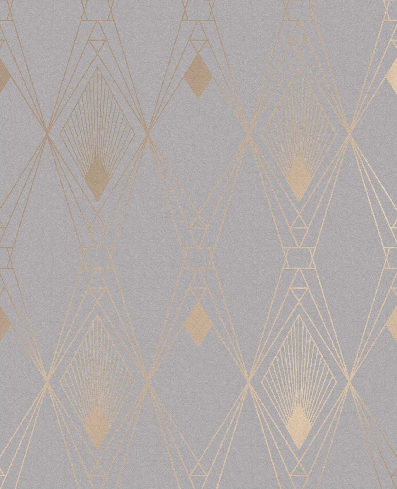 118314-Graham & Brown-Next - Deco Geometric Grey Wallpaper-Decor Warehouse