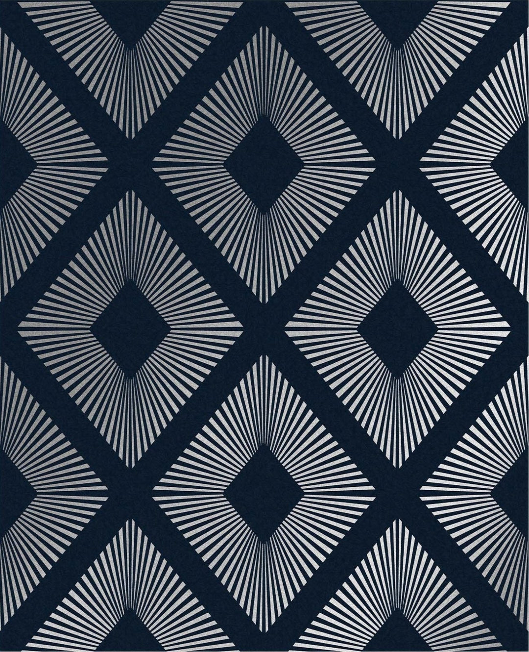 118272-Graham & Brown-Next - Deco Triangle Navy Wallpaper-Decor Warehouse