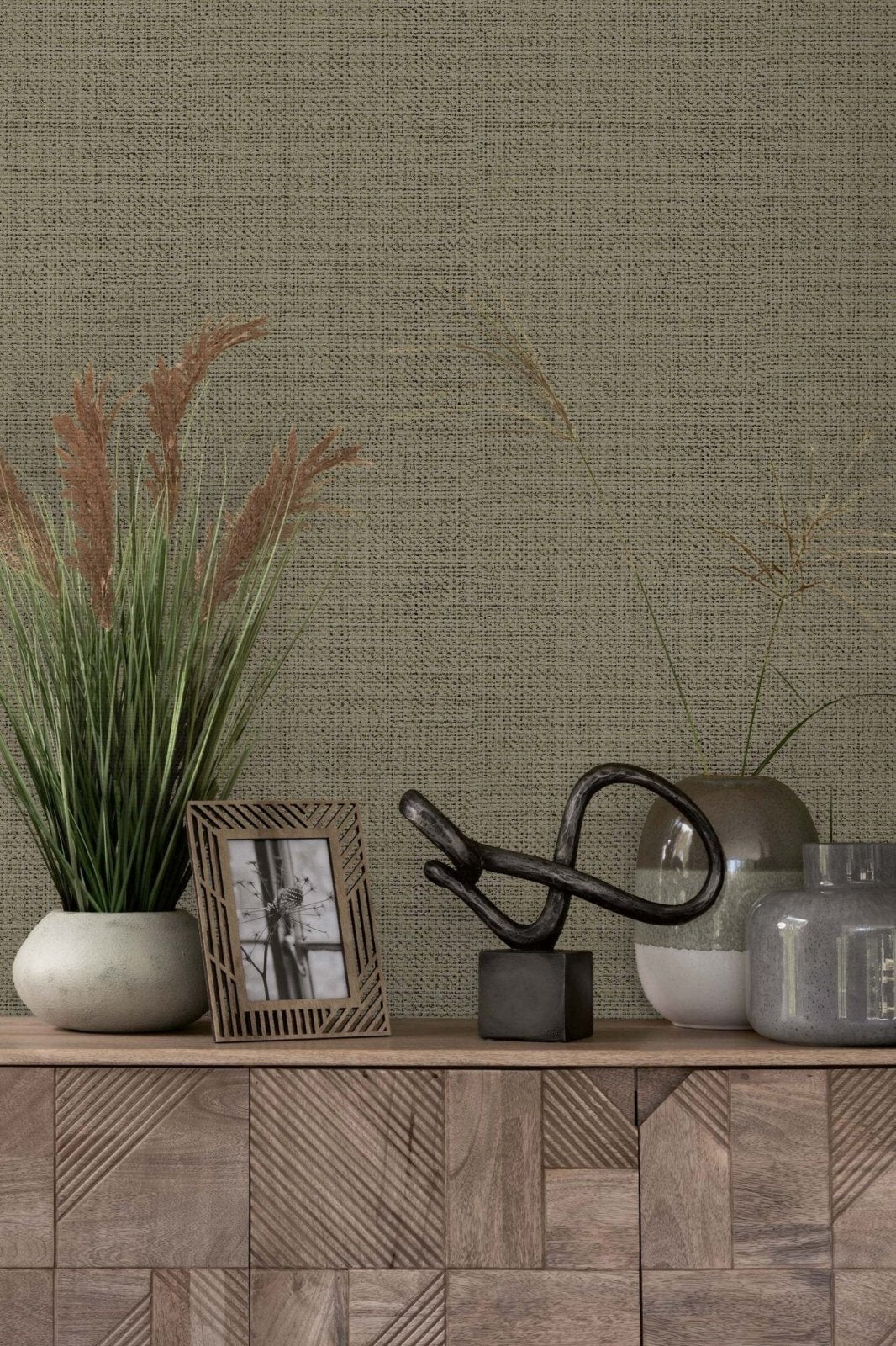 118318-Graham & Brown-Next - Linen Weave Neutral Wallpaper-Decor Warehouse