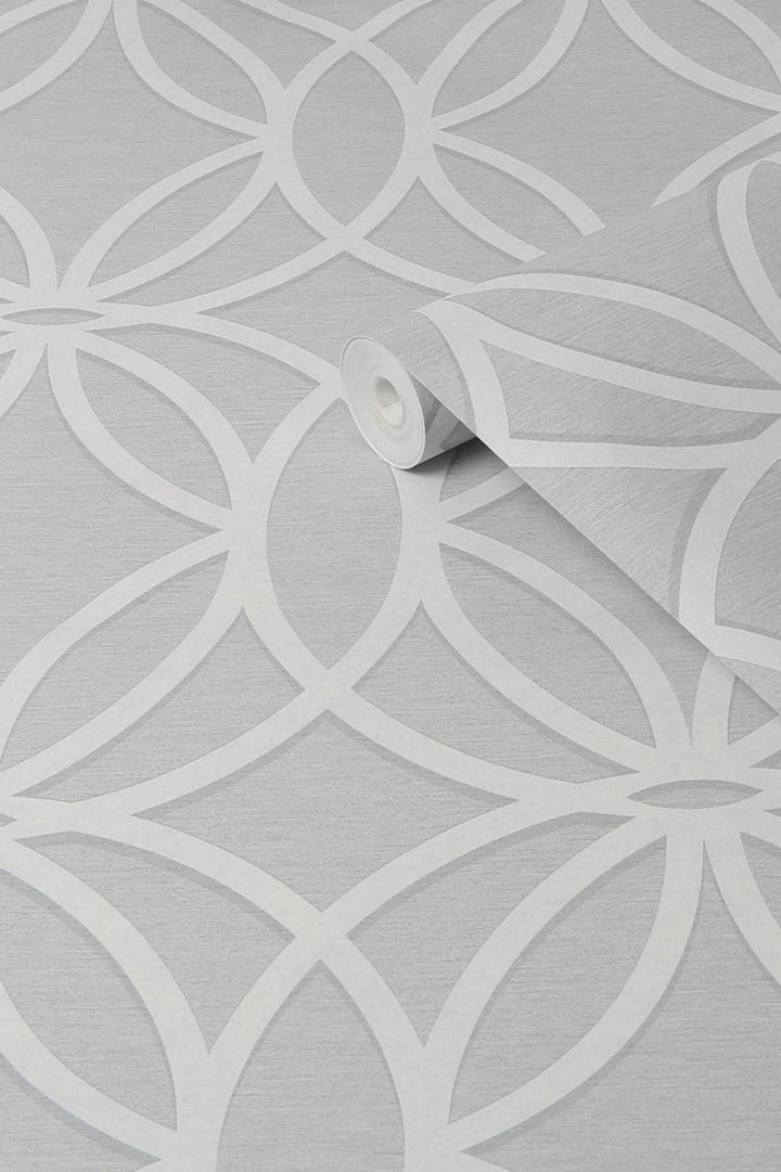119288-Graham & Brown-Next - Luxe Eclipse Grey Wallpaper-Decor Warehouse