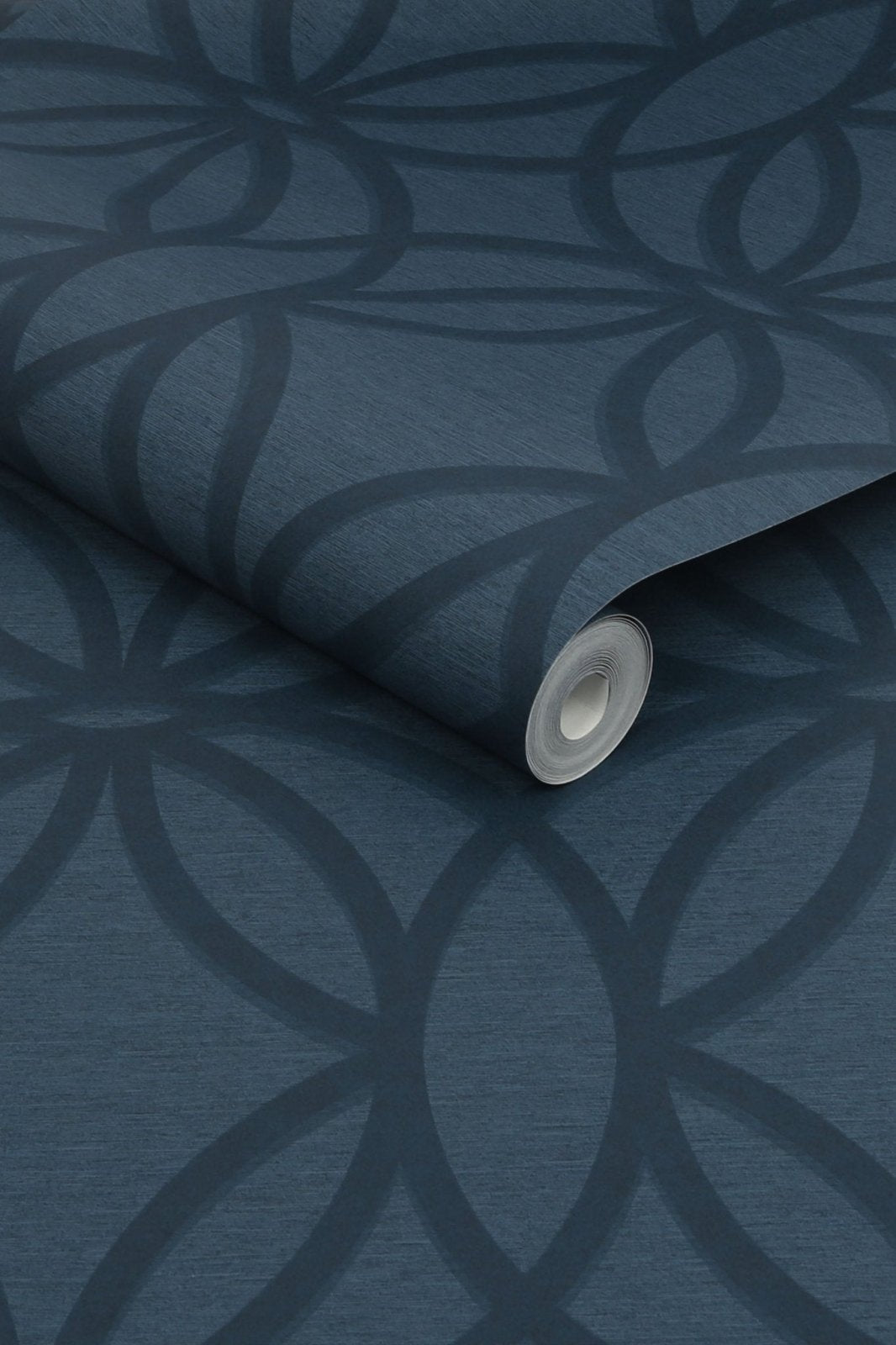 118290-Graham & Brown-Next - Luxe Eclipse Navy Wallpaper-Decor Warehouse
