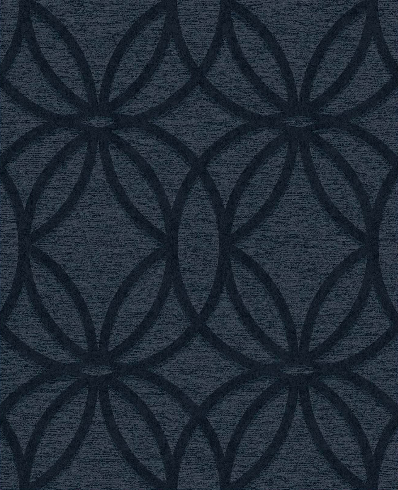 118290-Graham & Brown-Next - Luxe Eclipse Navy Wallpaper-Decor Warehouse