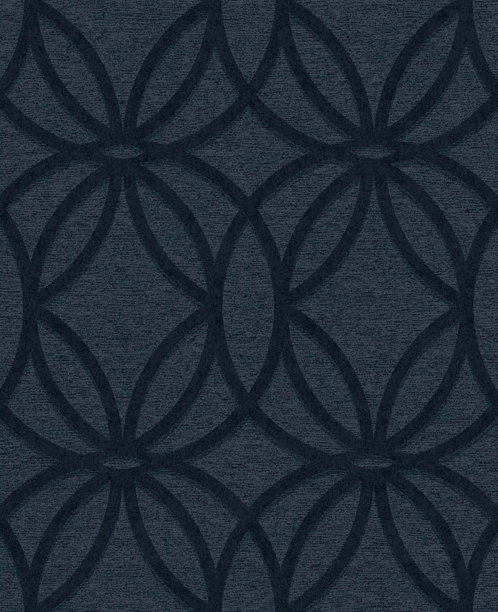 118290-Graham & Brown-Next - Luxe Eclipse Navy Wallpaper-Decor Warehouse