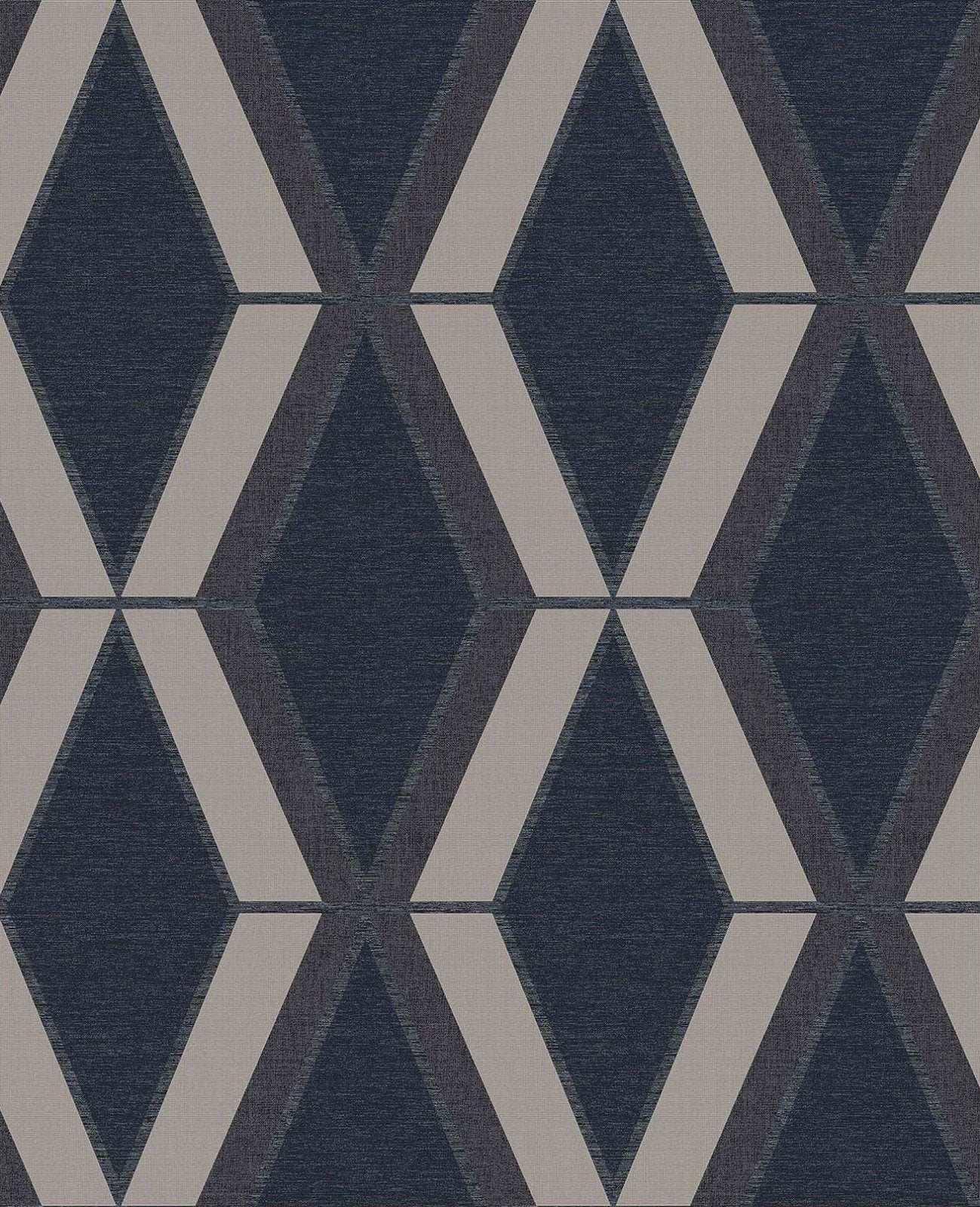 118282-Graham & Brown-Next - Optical Triangle Navy Wallpaper-Decor Warehouse