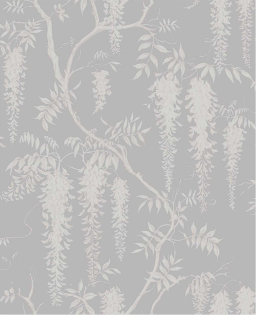 118252-Graham & Brown-Next - Wisteria Trails Grey Wallpaper-Decor Warehouse