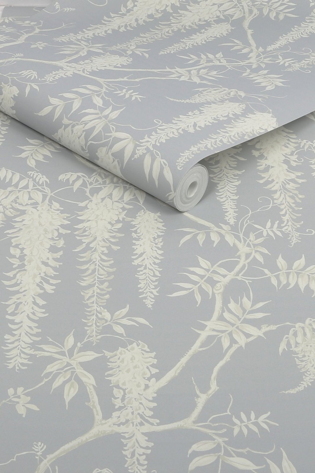 118252-Graham & Brown-Next - Wisteria Trails Grey Wallpaper-Decor Warehouse