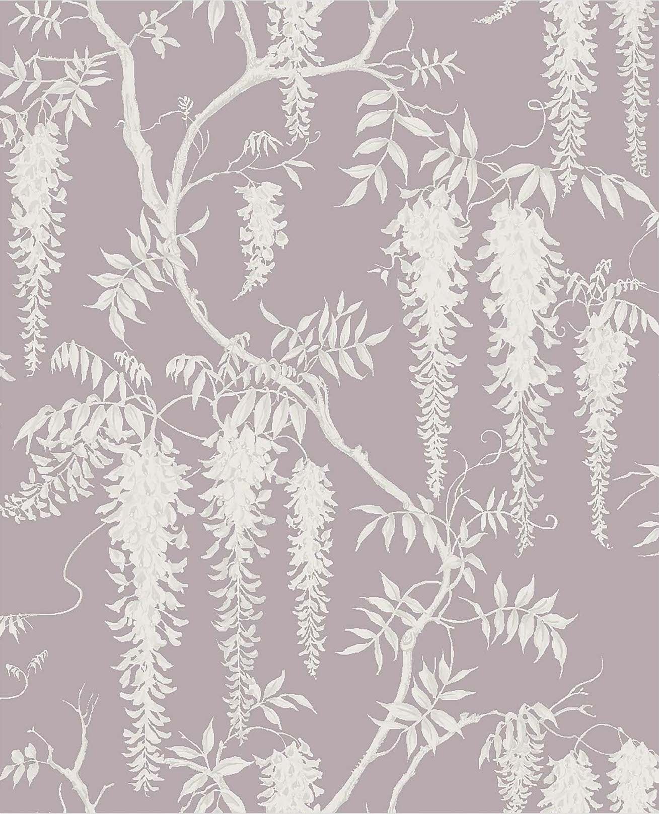 118253-Graham & Brown-Next - Wisteria Trails Mauve Wallpaper-Decor Warehouse