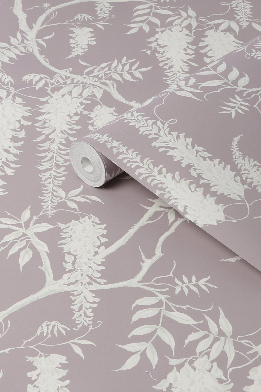 118253-Graham & Brown-Next - Wisteria Trails Mauve Wallpaper-Decor Warehouse