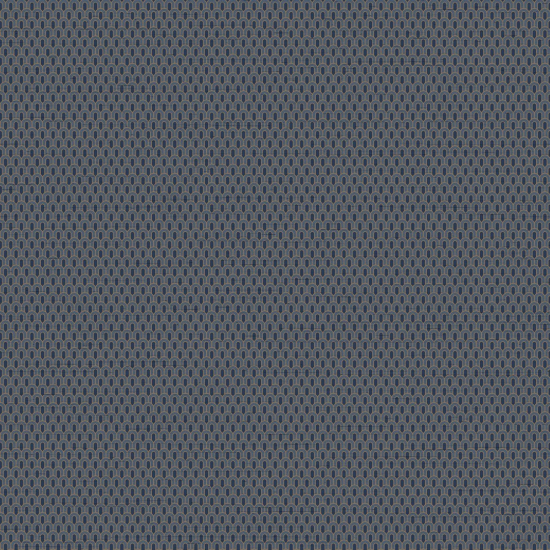 TP422805-Decor Warehouse-Tapestry Navy Blue / Gold Loop Wallpaper-Decor Warehouse